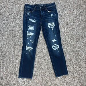 American Eagle Super stretch jegging crop 4​